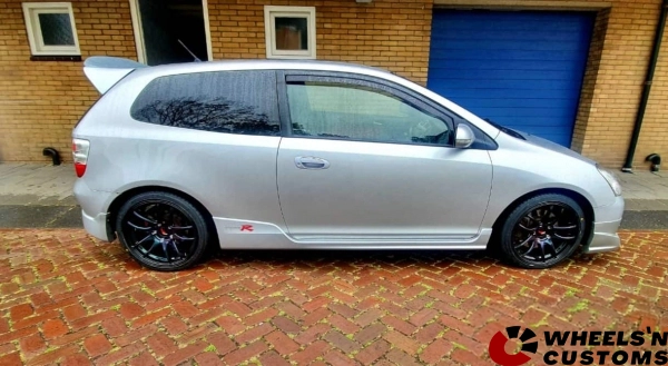 Honda Civic EP3 Type R - 17 inch Japan Racing JR29 Magic Purple - 5x114,3 8J ET35