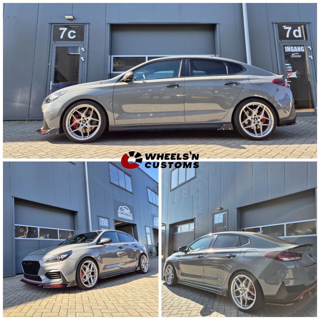 Hyundai i30N 2020 fastback  voorzien van Maxton Design Pakket