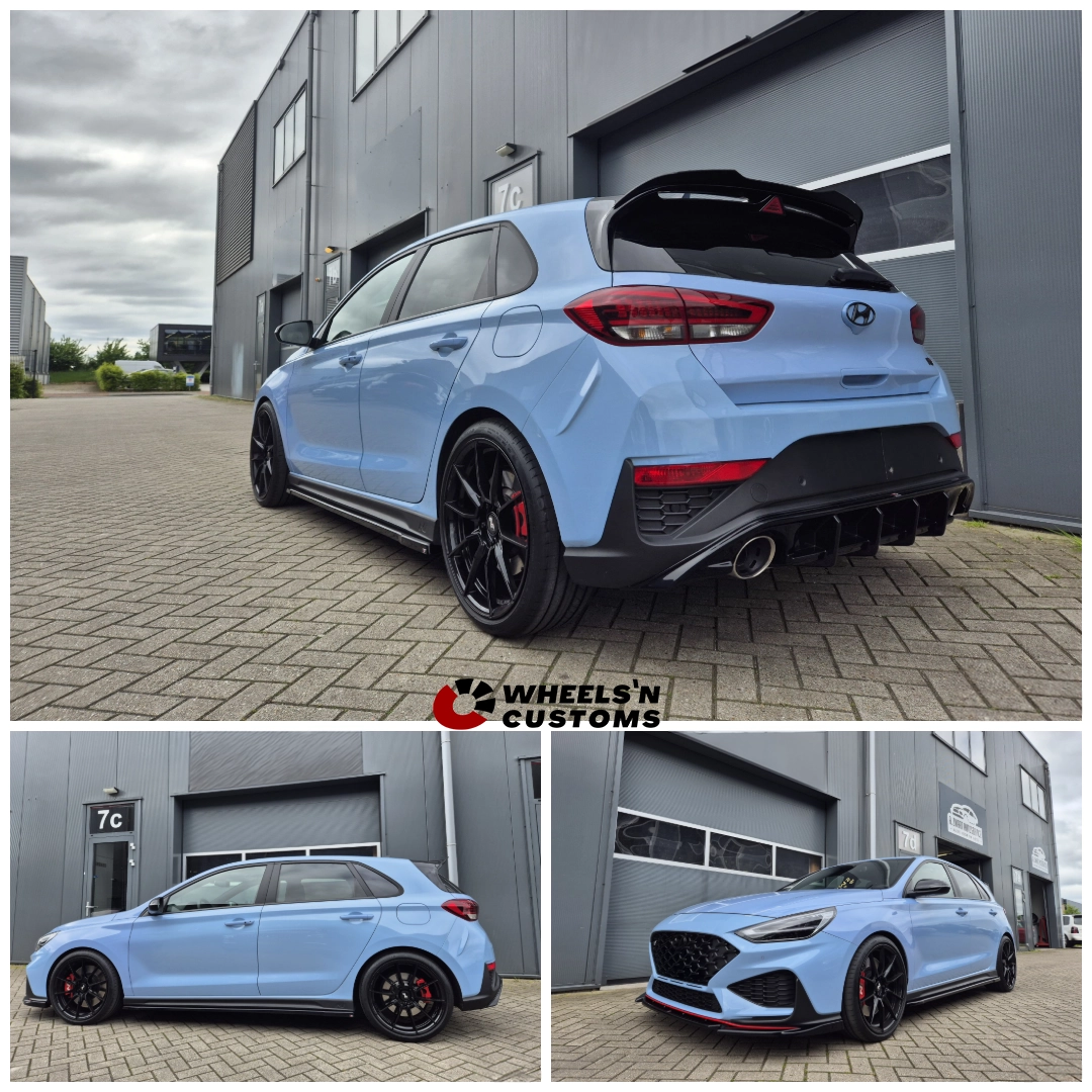 Hyundai I30 N voorzien van Maxton Design Pakket