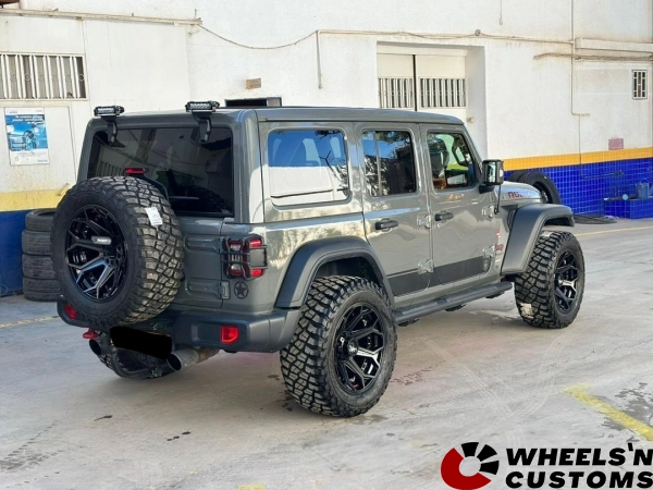 Jeep Wrangler 2023 - 20 inch 4Play 4P80R Brushed Black - 10J ET24