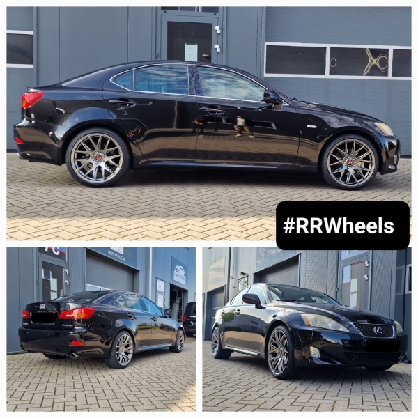 Lexus IS250 - 19 inch Axe CS Lite Hyper Black - 5x114.3 8.5J + 9.5J ET40