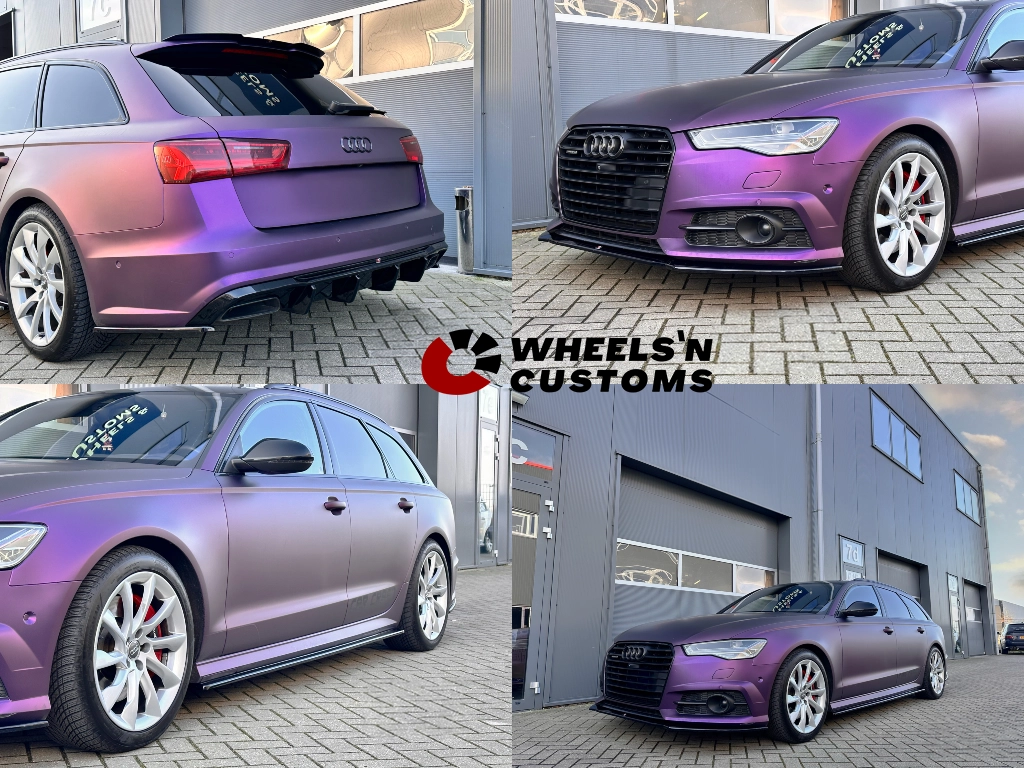 FRONT SPLITTER V.1 Audi A6 C7 S-line/ S6 C7 Facelift / Bumper Lip SIDE SKIRTS DIFFUSERS Audi A6 C7 S-line/ S6 C7 Facelift Rear Valance V.2 A6 S-Line / A6 C7 FL Sedan+Avant / Diffuser Rear Side Splitte