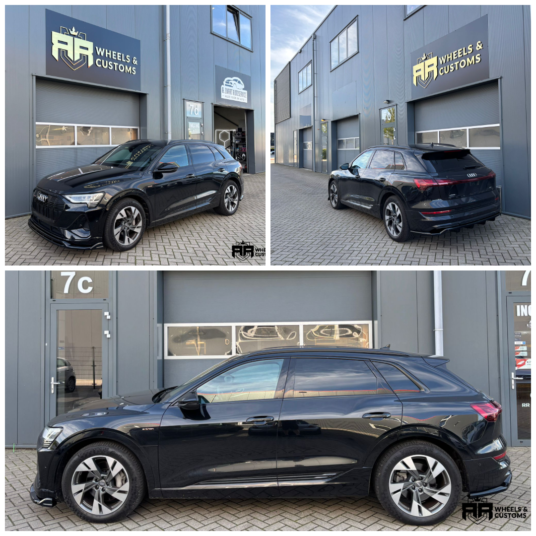 Audi E-Tron voorzien van Maxton Design onderdelen