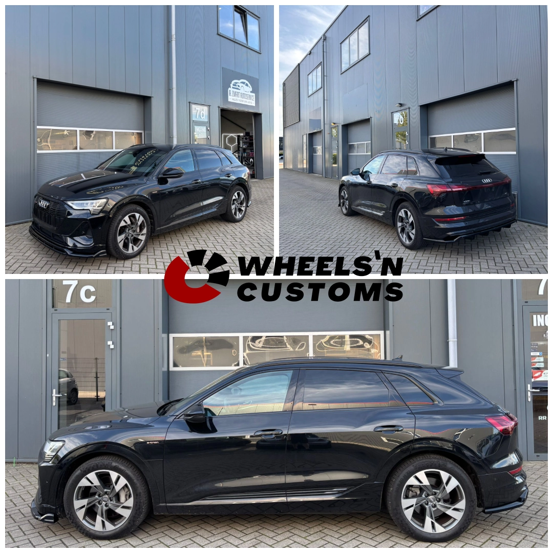 Audi E-Tron voorzien van Maxton Design onderdelen