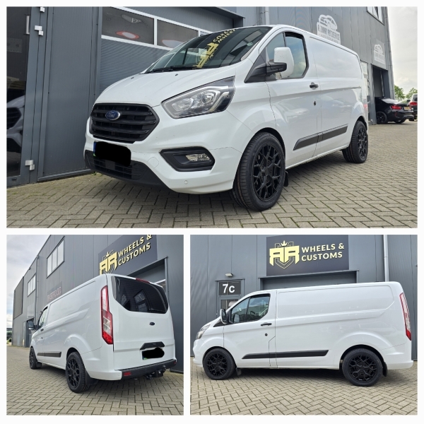 Ford Transit Custom - 18 inch Riviera RTX Satin Black - 5x160 8J ET50