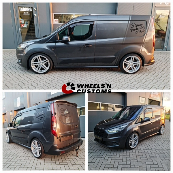 Ford Transit Connect - 19 inch Axe EX20 Silver Polished - 5x108 8.5J ET40