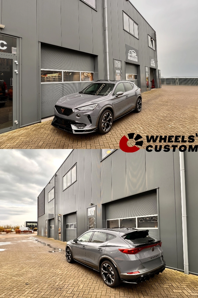 Front Splitter V.4 Cupra Formentor Mk1 Side Skirts Diffusers Cupra Formentor Rear Side Splitters V.3 Cupra Formentor Mk1 Rear Valance V3 + Black Exhaust Ends Imitation Cupra Formentor Mk1 / Diffuser L