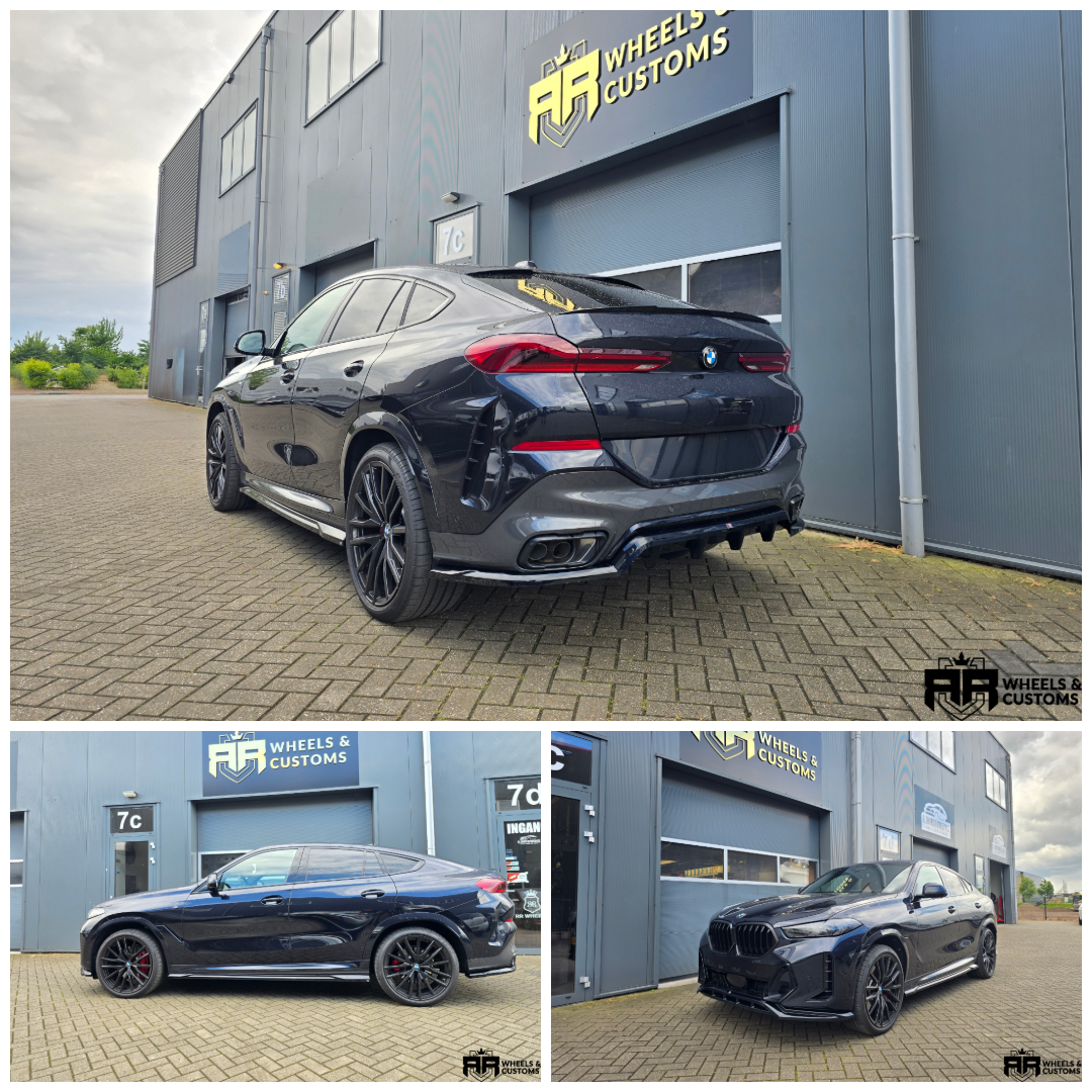 BMW X6M 2024 voorzien van Maxton Design onderdelen