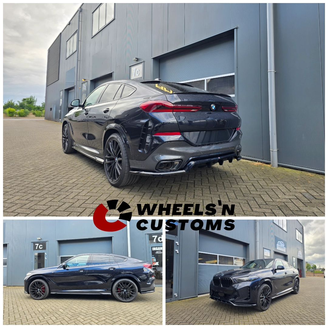 BMW X6M 2024 voorzien van Maxton Design onderdelen