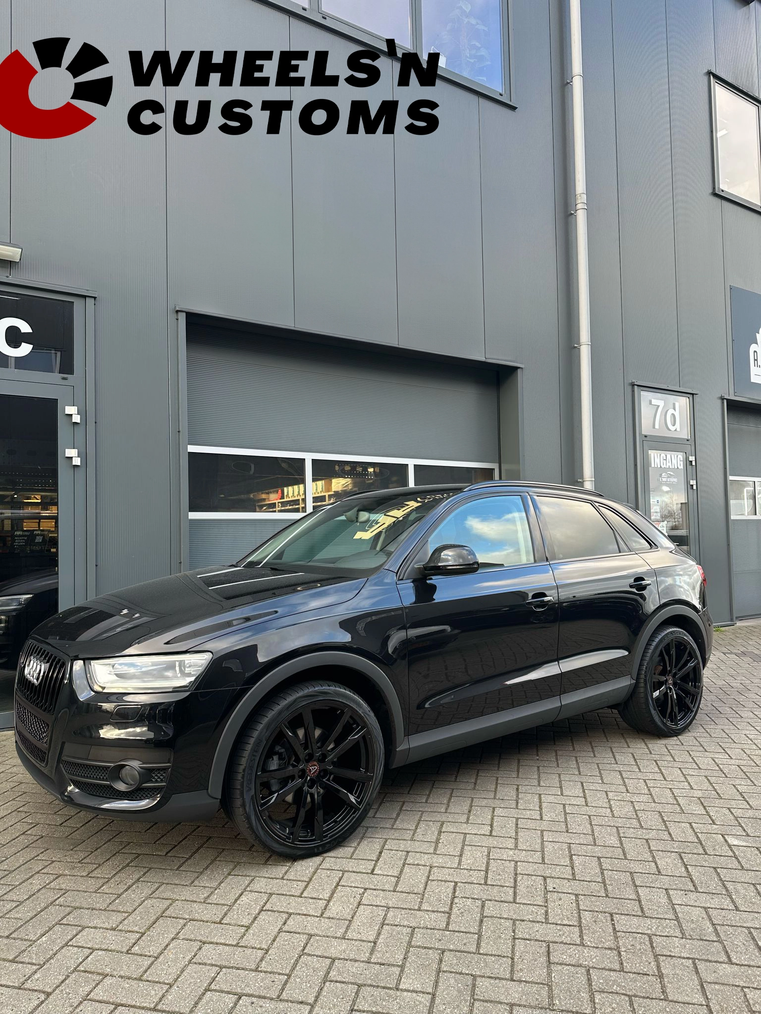 Audi Q3 - 20 inch Dortmund Gloss Black - 5x112 9J ET42.