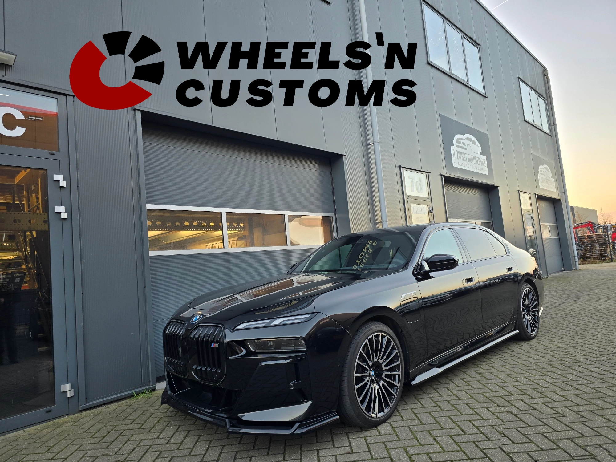 BMW 7-Serie G70 Voorzien van Maxton Design onderdelen