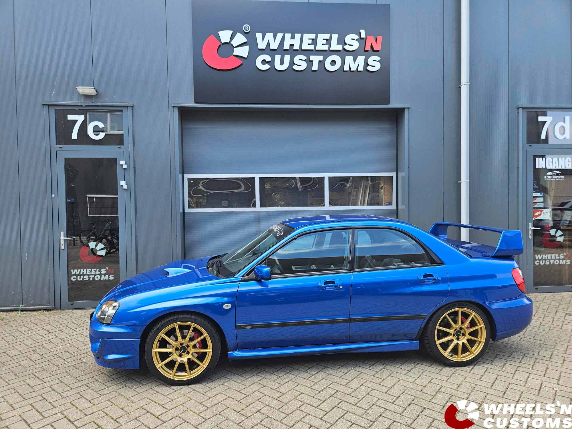  Subaru Impreza WRX Blobeye-18inch TS10  5x100 8J ET 45 