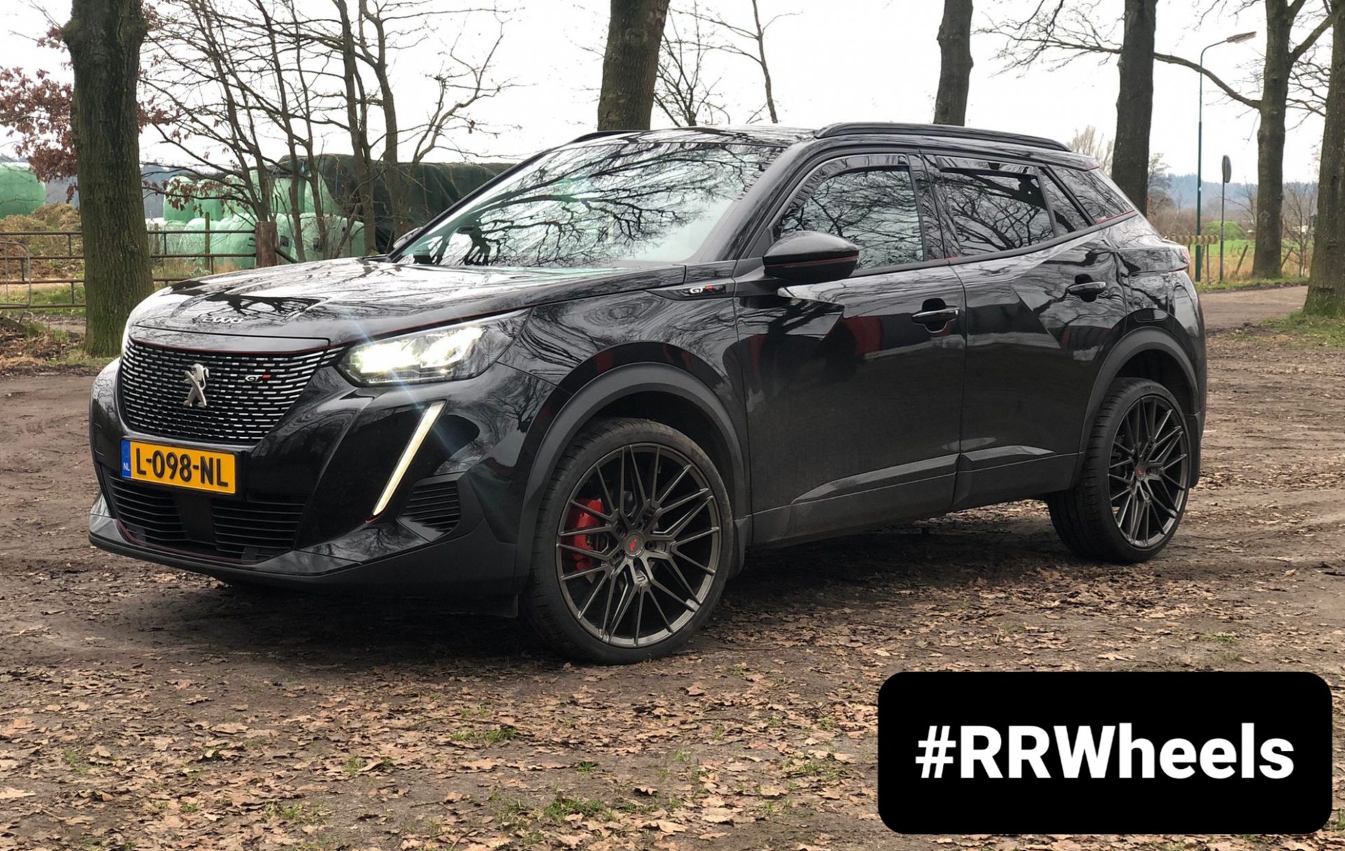 Peugeot 2008 - 20 inch JR38 Hyper Gray - 5x112 8.5J ET45 