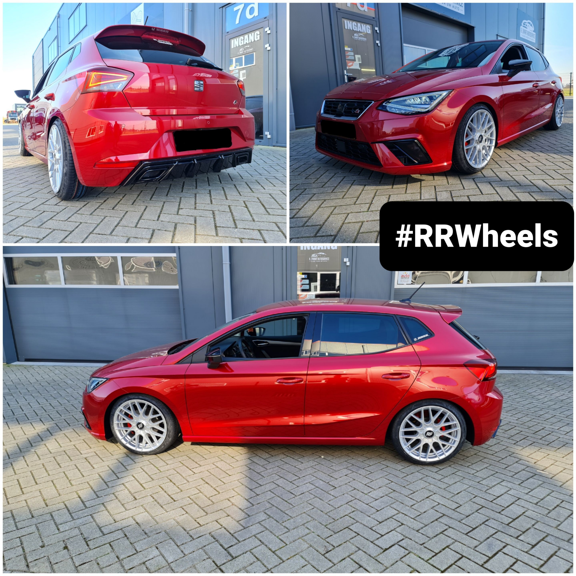 Seat Ibiza FR - 18 inch Rotiform RSE Gloss Silver - 5x100 8.5J ET45