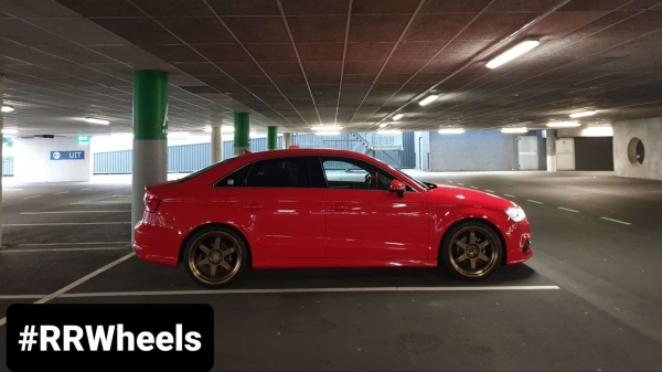 Audi A3 Sedan 2015 - 19 inch JF Luxury gefreesd bronze - 8.5J ET40.