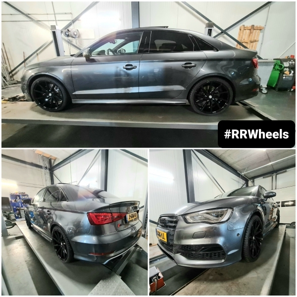 Audi S3 - 19 inch JF Luxury VS1085 Gloss Black - 5x112 8.5J ET40.