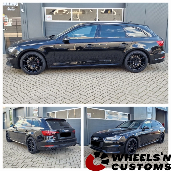 Audi S4 V6T - 19 inch Concaver CVR4 Platinum Black - 5x112 9J ET35.