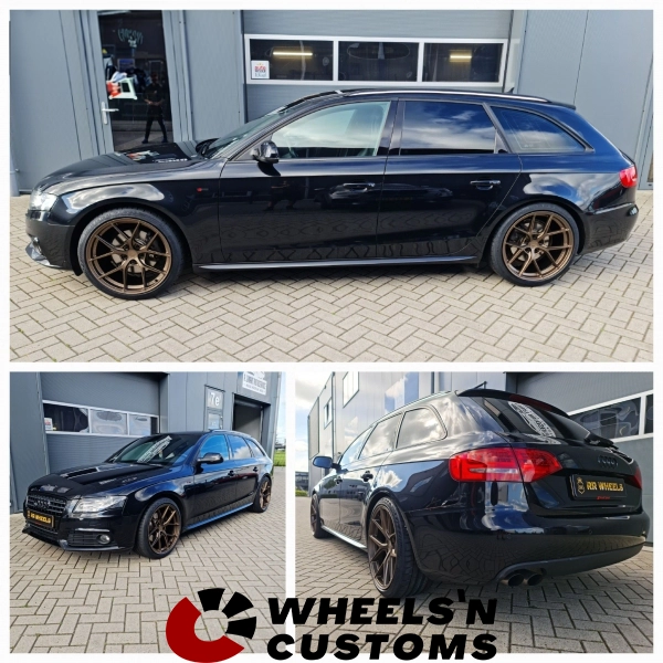 Audi A4 B8 - 19 inch Japan Racing SL01 Matt Bronze - 5x112 9,5J ET40.