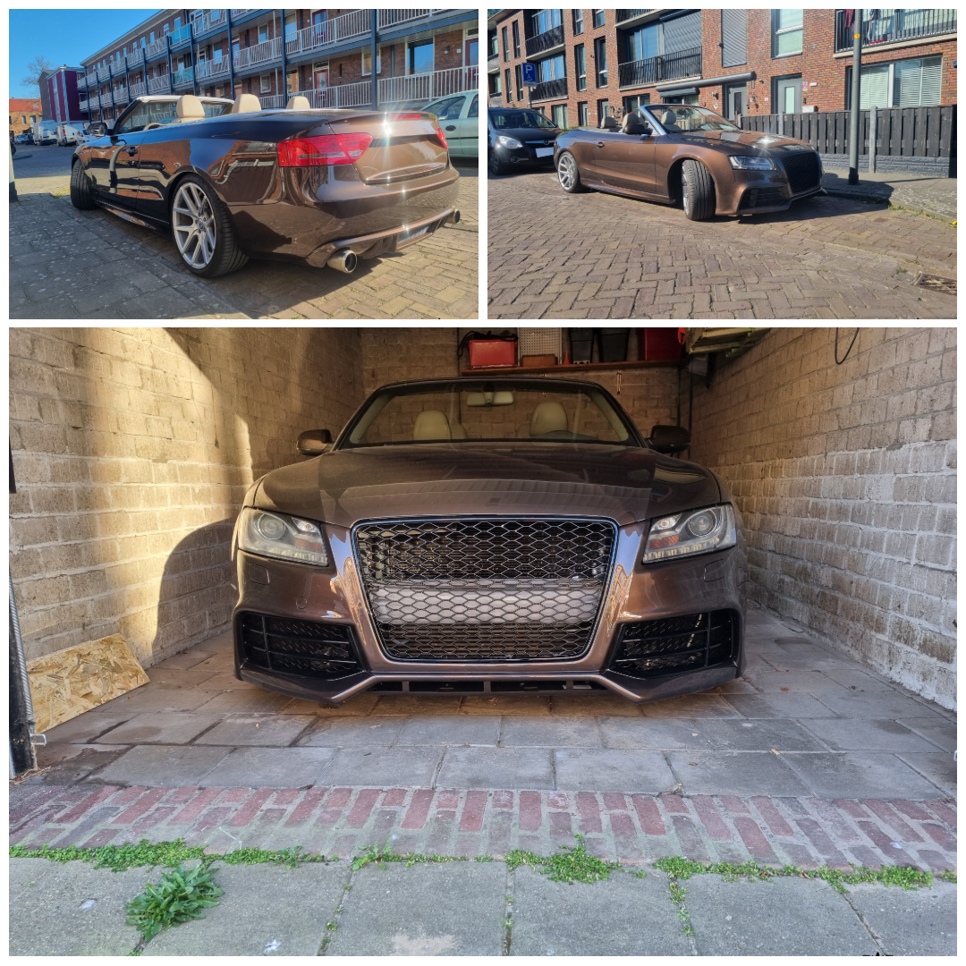 Audi A5 B8 voorzien van Rieger pakket