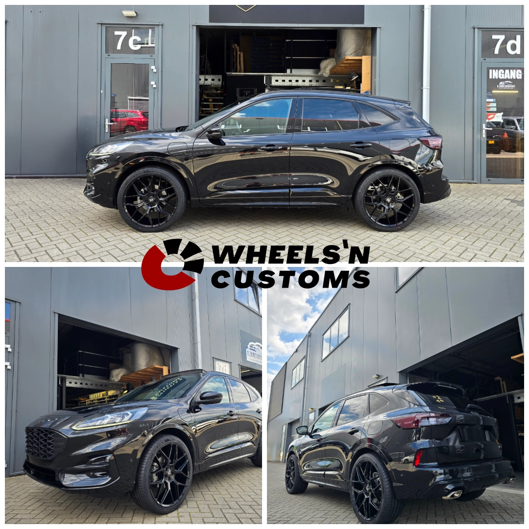 Ford Kuga - 22 inch Asanti Black ABL-27 DYNASTY Gloss black - 9J ET40
