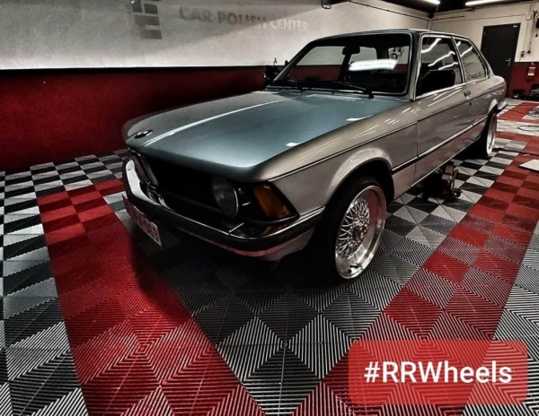 BMW E21 - 17 inch MS Deepdish wheels - 8J ET30 + 9J ET25.