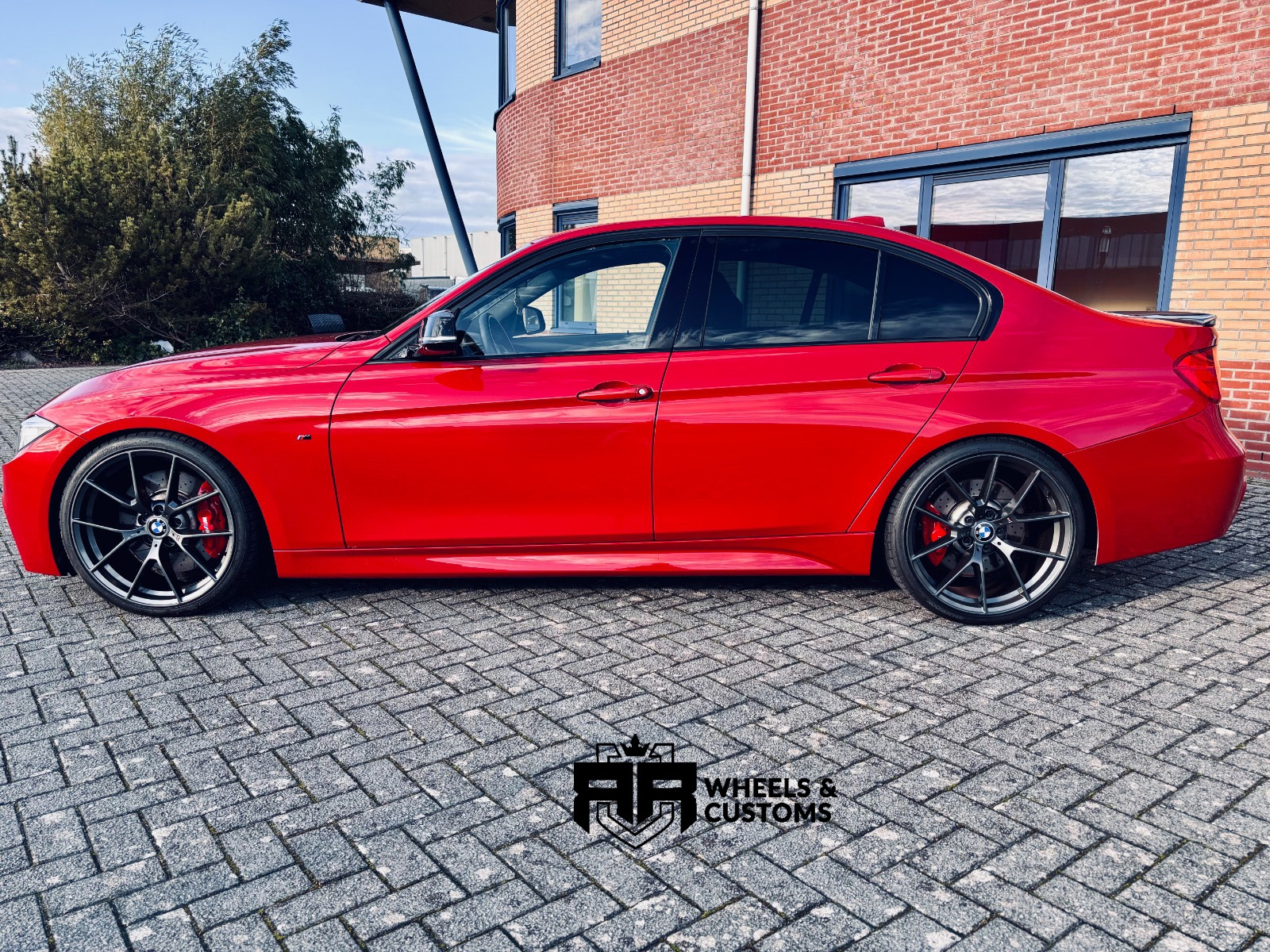 BMW F30 - 20 inch JF Luxury DH Series 763M Dark Gun Metal - 5x120