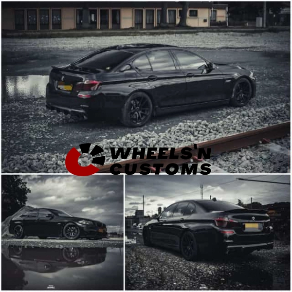BMW 5 series F10 - 19 inch Rotiform SPF Matte black - 8.5J ET35.