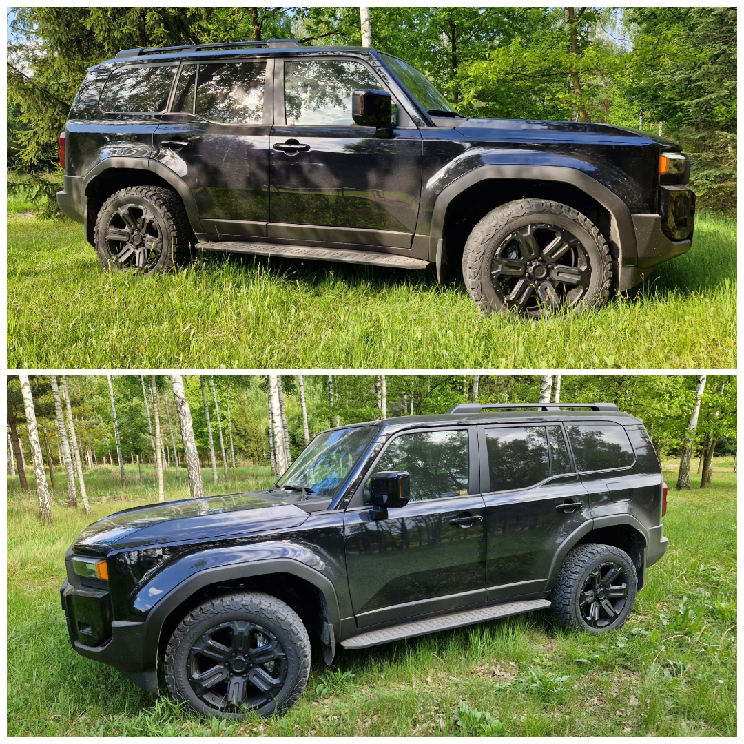 Toyota Landcruiser 250 - 20 inch Black Rhino WANAKA Matte black - 9J ET40