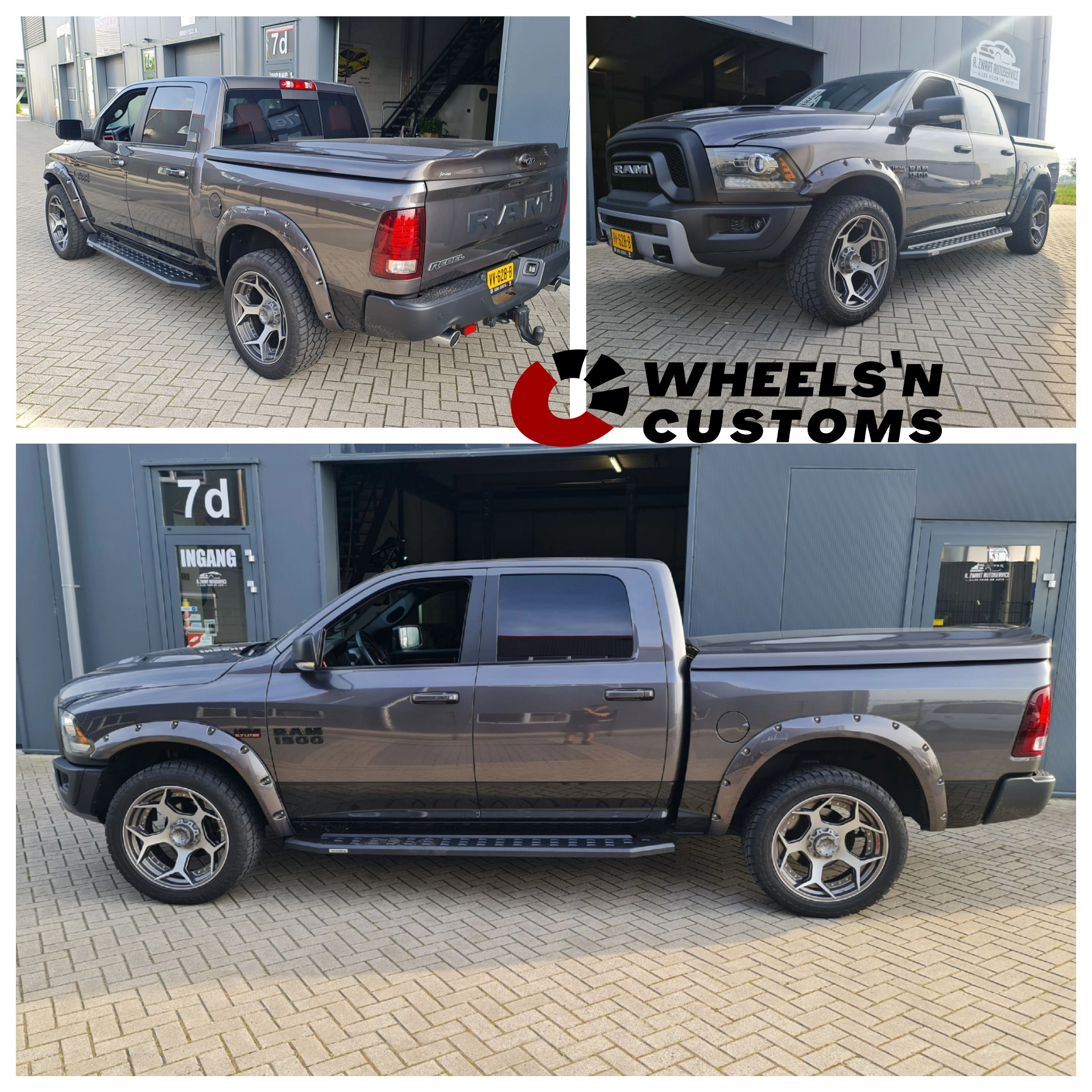 Dodge Ram - 22 inch 4Play 4P50 Brushed Wheels - 5x139.7 10J ET24