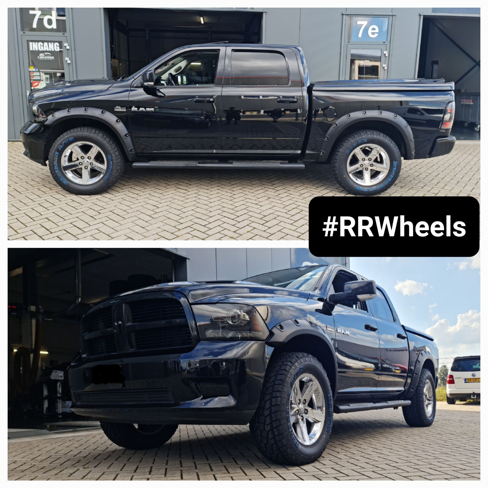 Dodge Ram - 20 inch - Wide Fenders