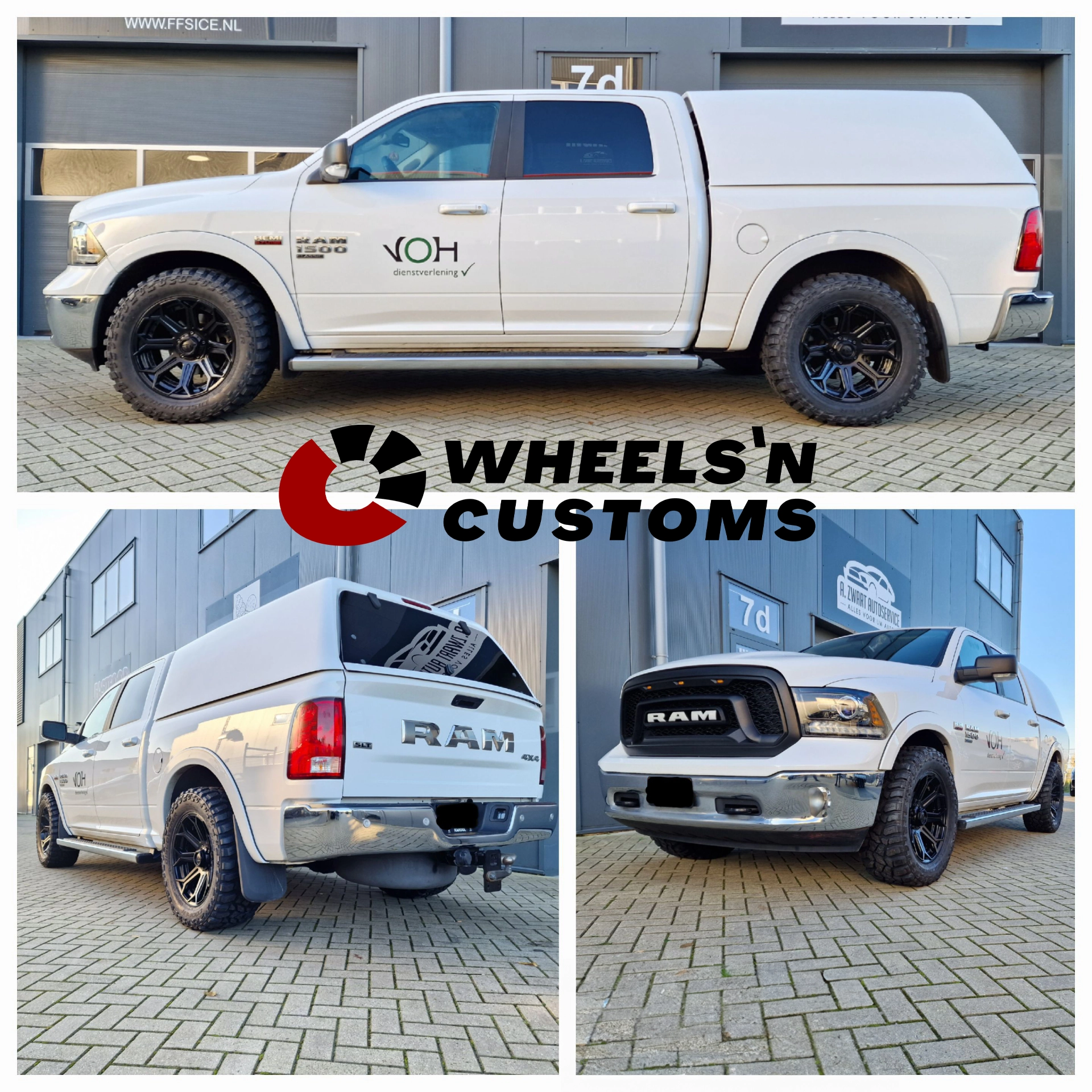 Dodge Ram - 20 inch Fuel Siege Matt Black - 5x139.7 9J