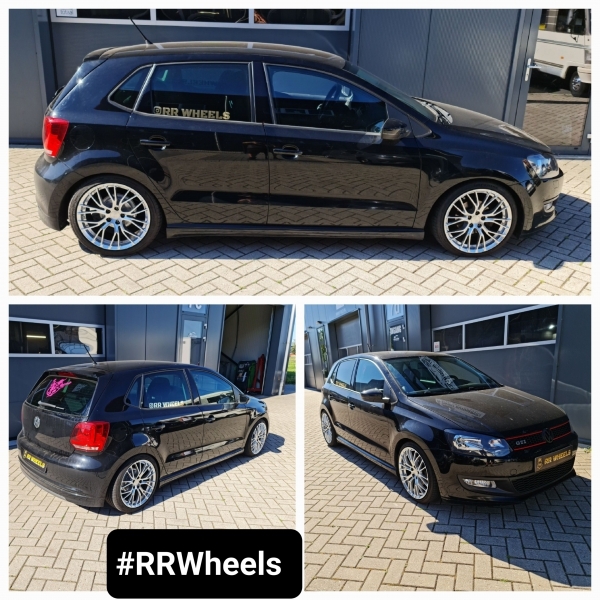 Volkswagen Polo MK5 - 17 inch BE Wheels Force 4 Hyper Silver - 5X100 7.5J ET35