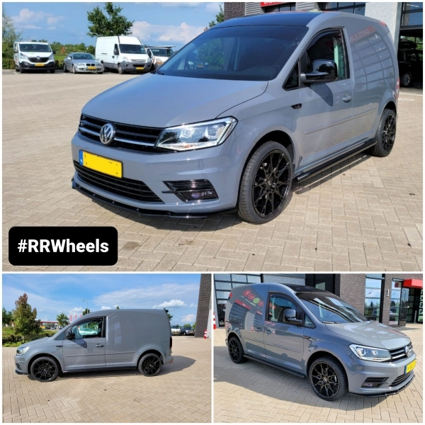 Volkswagen Caddy - 19 inch Nice Staccato Gloss Black - 5x112 8.5J ET42