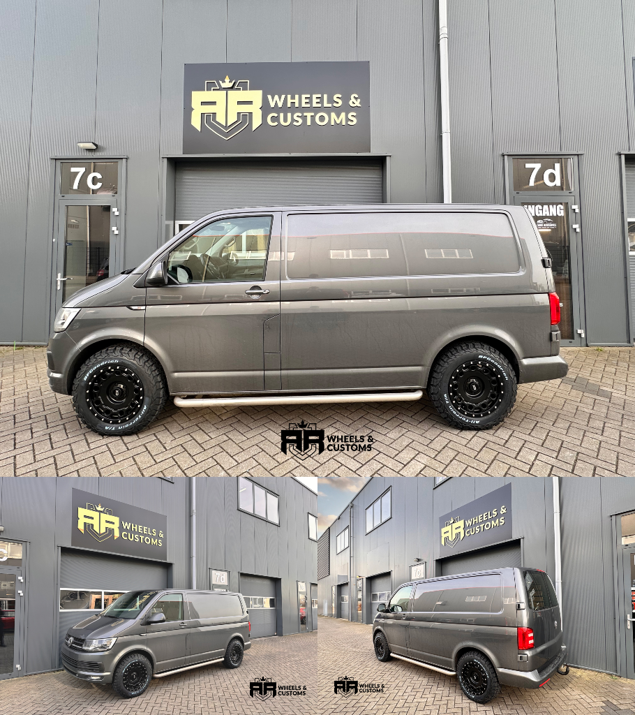 Volkswagen T6 - 17 inch KMC Wheels Xd129 Satin black - 8.5J ET34