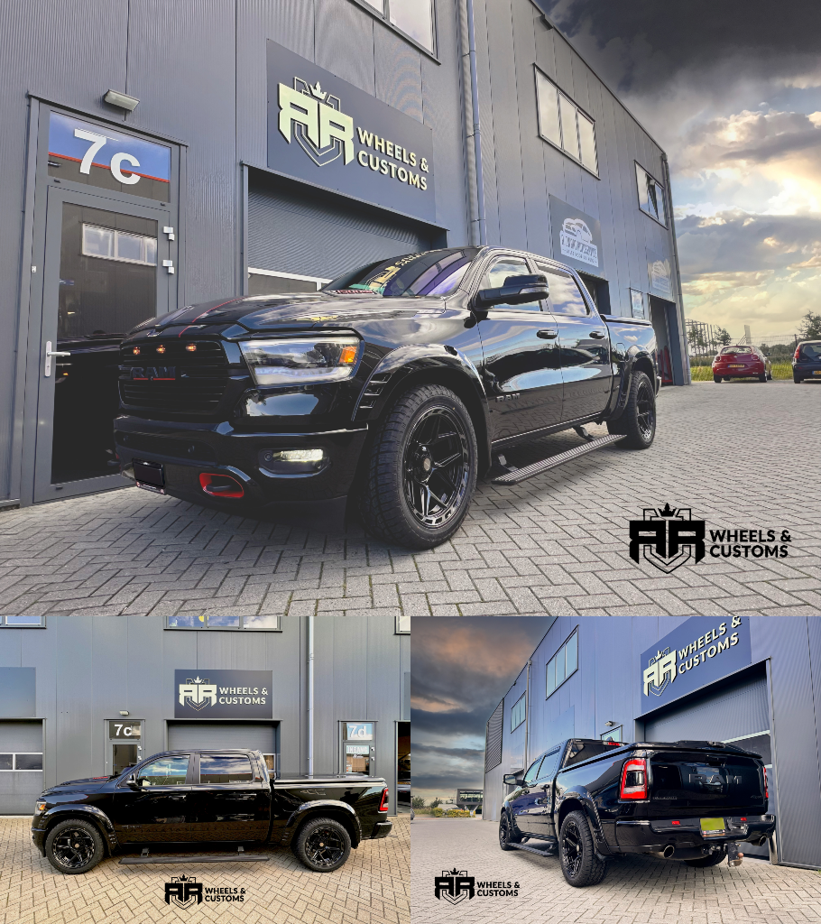 Dodge Ram Night Edition - 22 inch 4Play 4P55 Gloss Black - 6x135 10J ET18