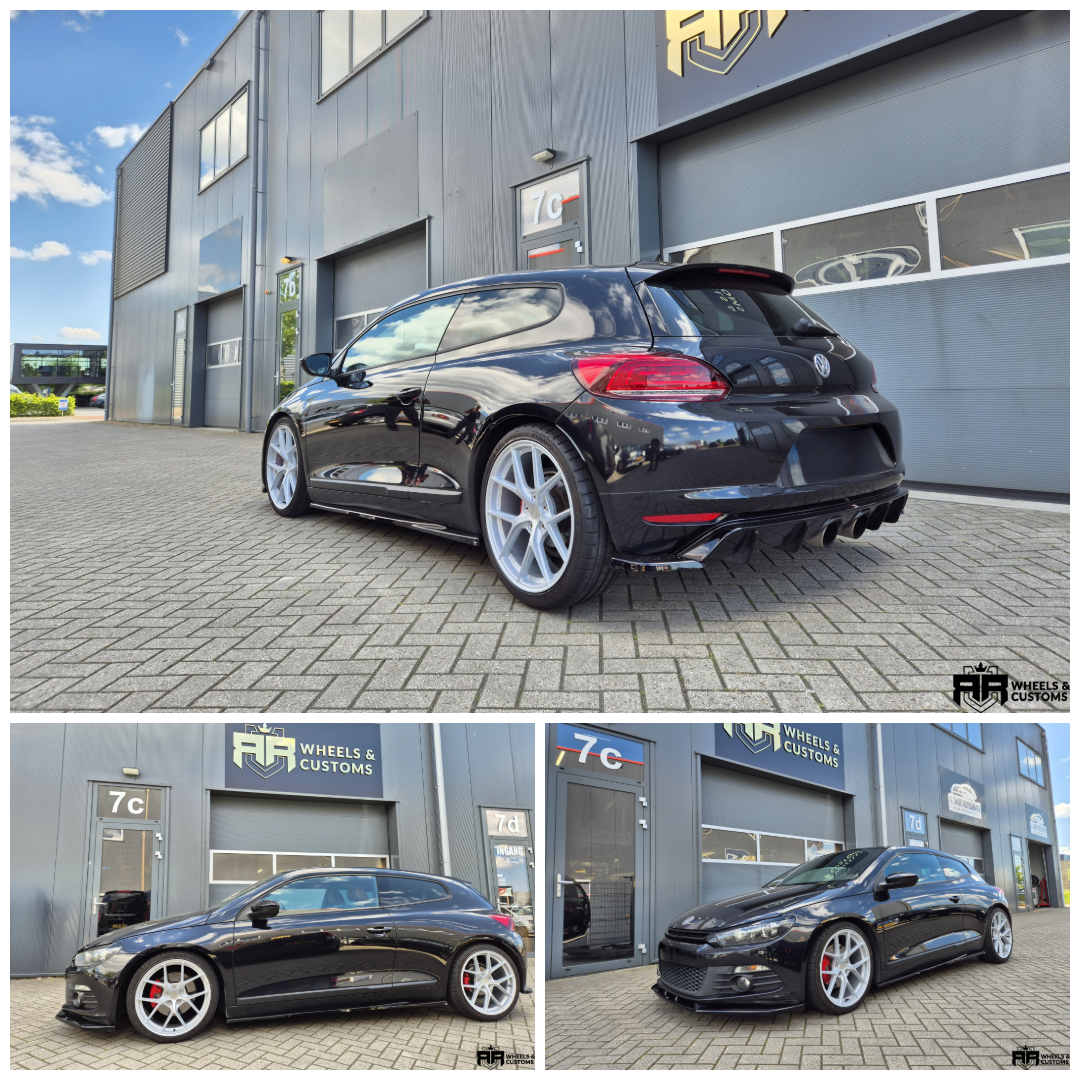 Volkswagen Scirocco - 19 inch JR Wheels SL01 Flat Silver - 8J ET35