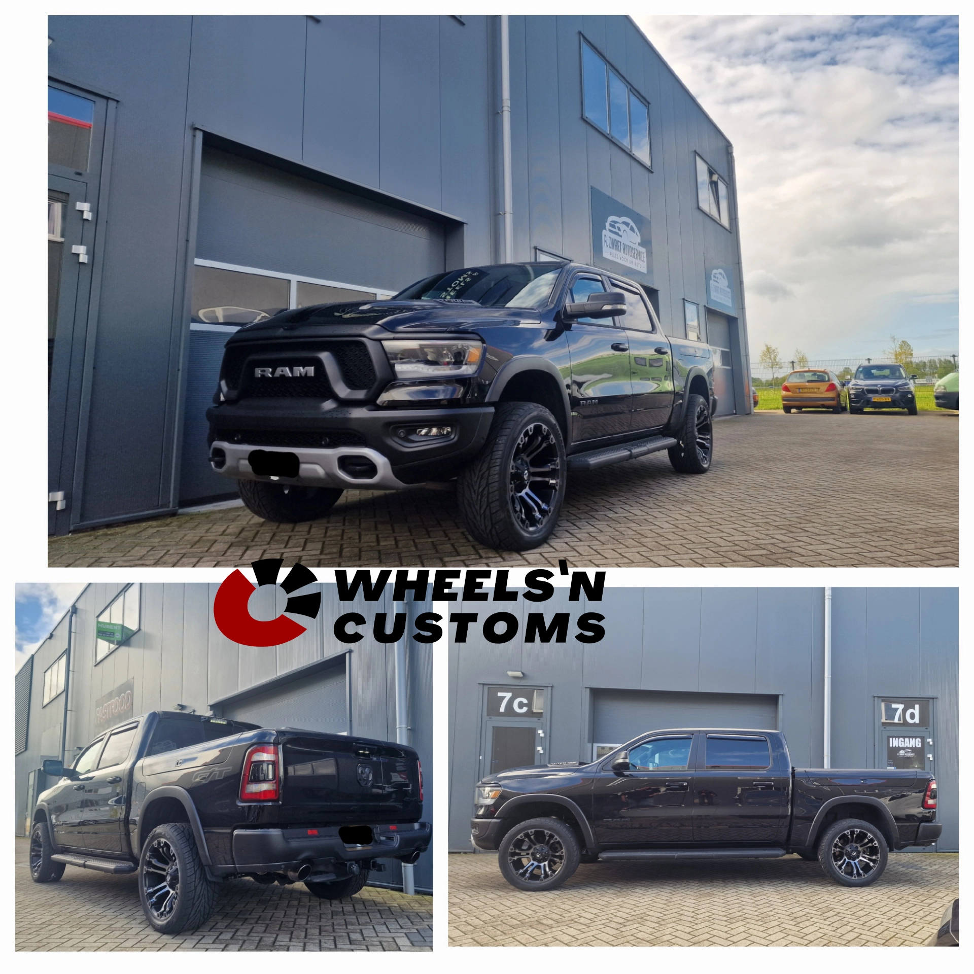 Dodge Ram 2022 - 22 inch Fuel Vapor D569 - 6x139.7 10J ET19