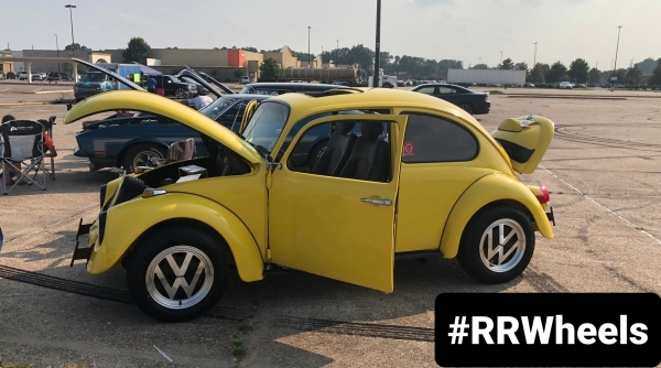 Volkswagen Kever - 15 inch JF Luxury VW Logo wheels - 4x100 6.5J ET30