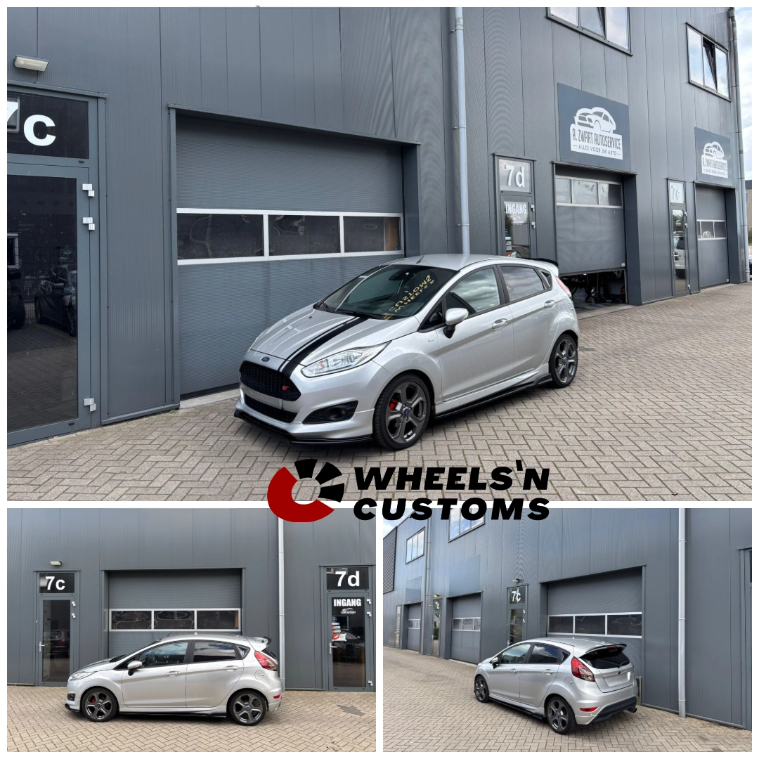 Ford Fiesta ST-Line voorzien van Maxton Design onderdelen