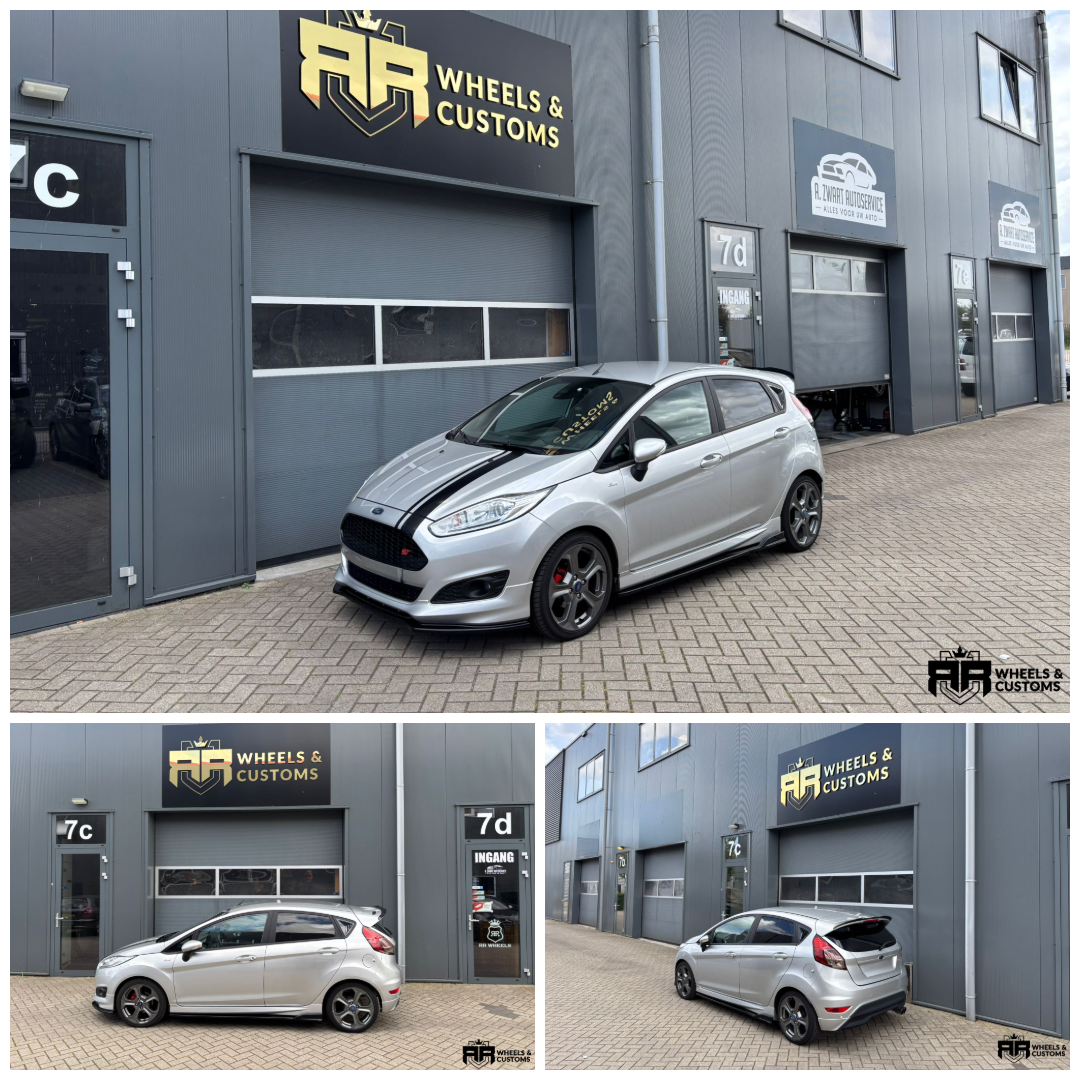 Ford Fiesta ST-Line voorzien van Maxton Design onderdelen