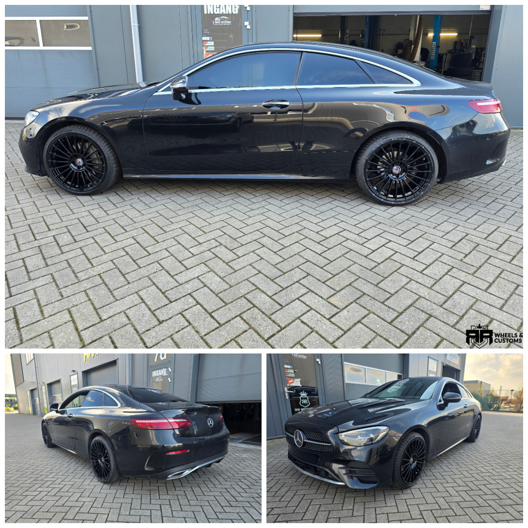 Mercedes E-klasse - 20 inch JF Luxury DH7 series 80284 Alpina Gloss Black - 9J ET35 + 10J ET40