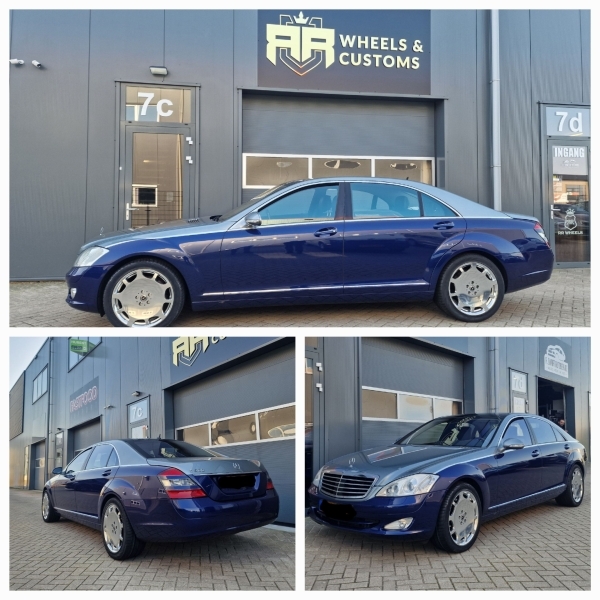Mercedes W221 Maybach - 19 inch Maybach Look - 5x112 8.5J ET35 + 9.5J ET38