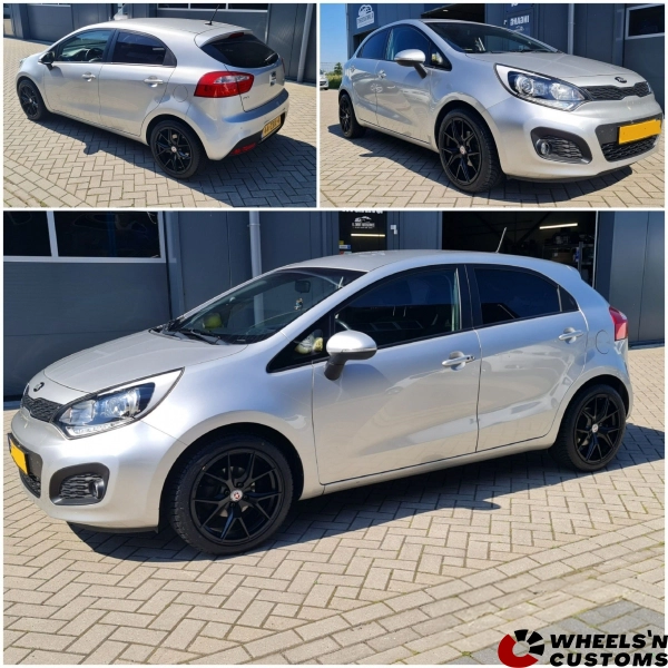Kia Rio - 17 inch HRE - 4x100 7.5J ET35