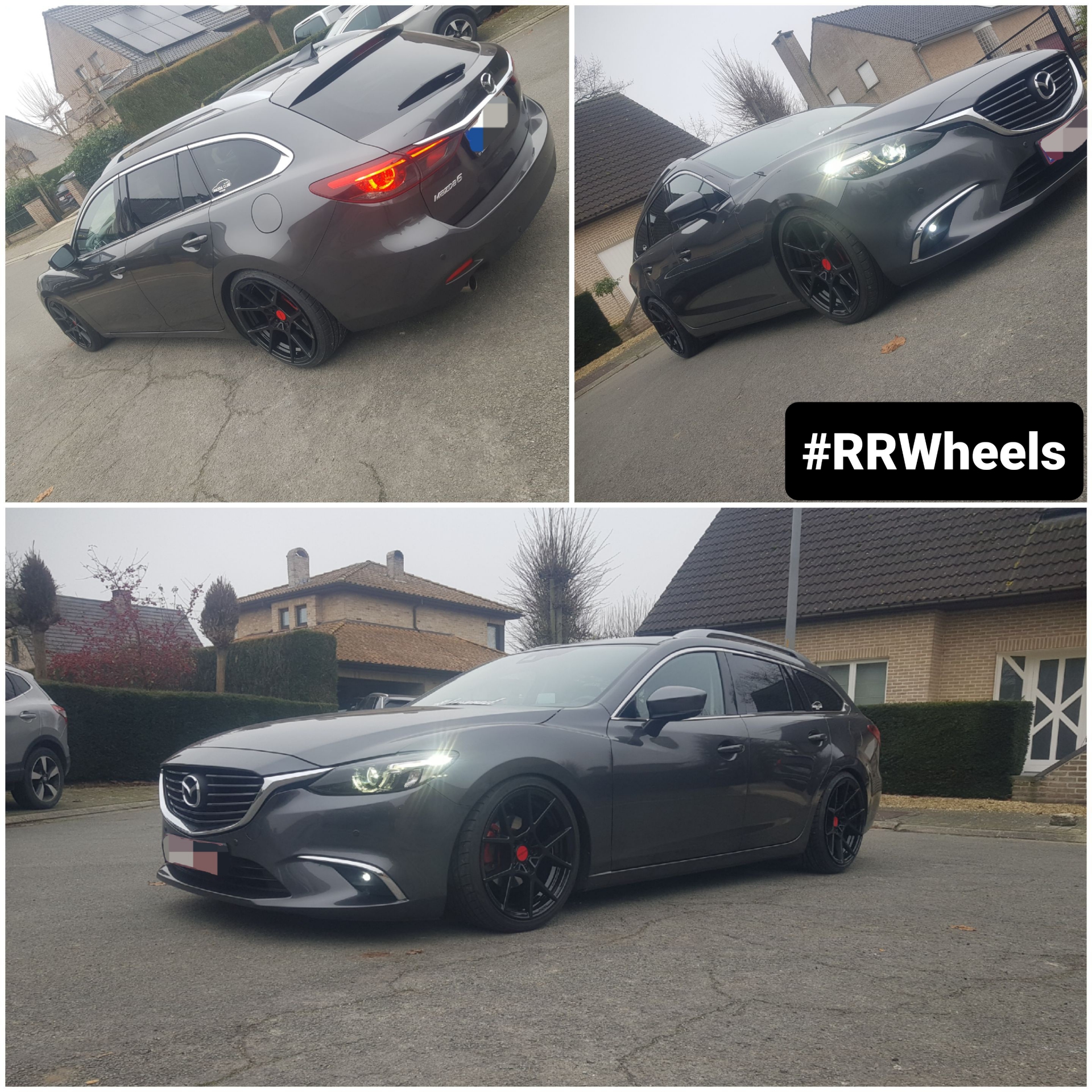 Mazda 6 sports break - 19 inch Rotiform KPS - 8.5J + 10J