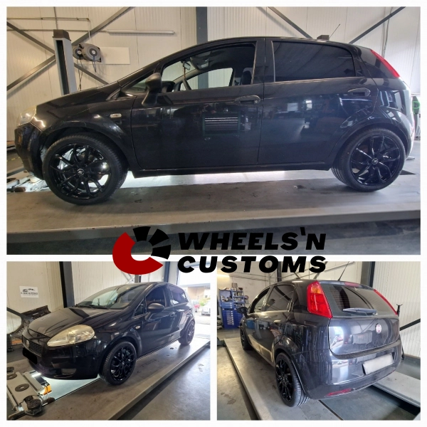 Fiat Punto - 17 inch RC Design RC34 - 4x100 7J ET35