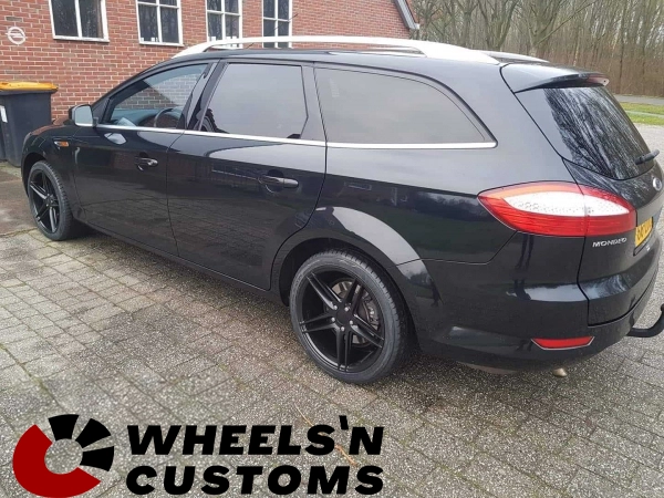 Ford Mondeo - 18 inch R1 ZP1 black wheels - 5x108 8J ET45