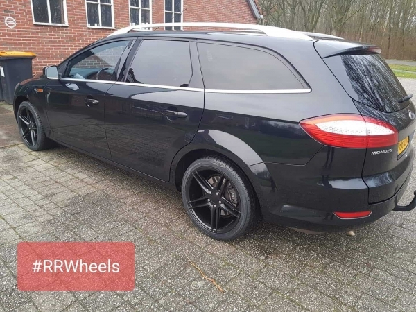 Ford Mondeo - 18 inch R1 ZP1 black wheels - 5x108 8J ET45