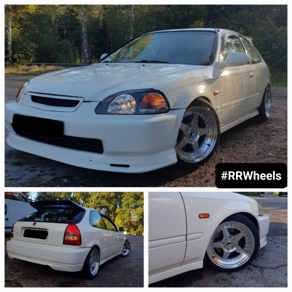 Honda Civic EK Hatchback - Japan Racing JR6 - 7J ET35 + 8J ET30