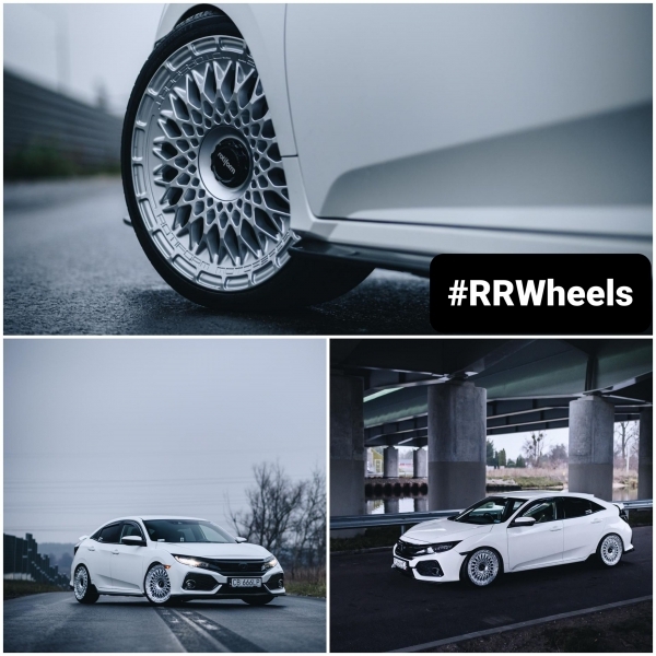 Honda Civic R / FK7 - 19 inch Rotiform LHR-M Silver - 5x114.3 ET35
