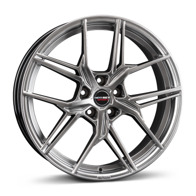 Borbet Borbet QX hyper black silver 19" 5x108 ET50.0 B72.50 Borbet Borbet QX hyper black silver 19" 5x108 ET50.0 B72.50